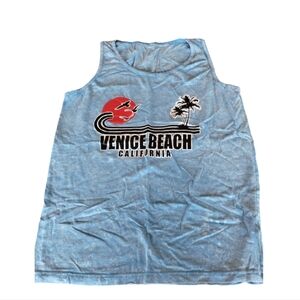 AMS Venice Beach California Female Medium sleeveless  Muscle Tank top Shirt